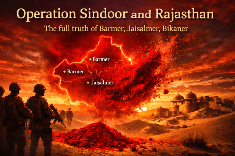 ऑपरेशन सिंदूर और राजस्थान — बाड़मेर, जैसलमेर, बीकानेर का पूरा सच
